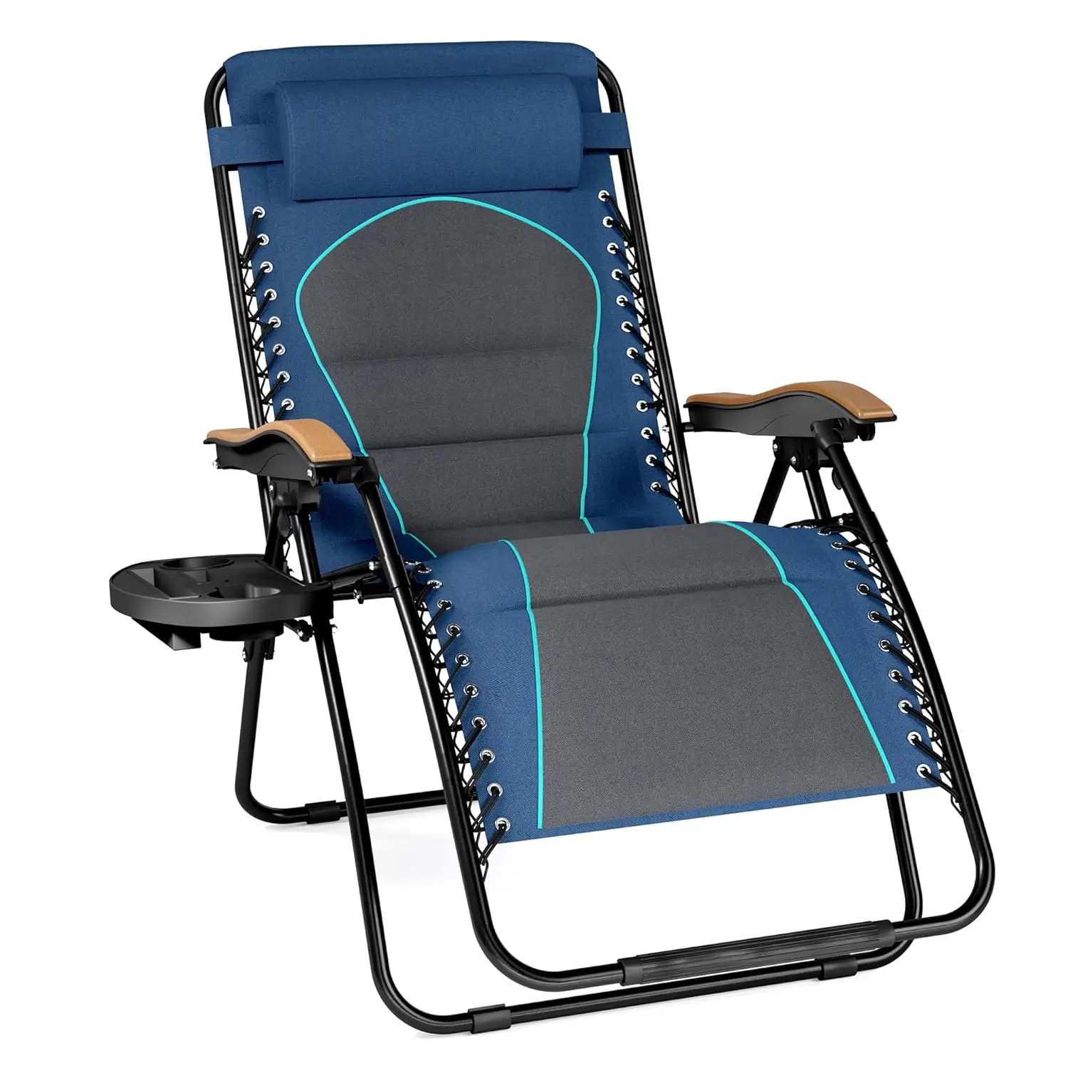 XXL Oversized Padded Zero Gravity Chair Foldable Patio Recliner 30in Wide Cup Holder 400lbs Customized
XXL Oversized Padded Zero Gravity Chair Foldable Patio Recliner 30in Wide Cup Holder 400lbs Customized