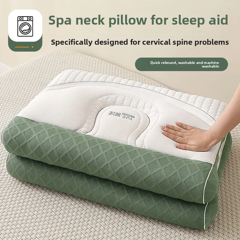 Hot Selling Anti Traction Neck Pillow Core Cervical Spine SPA Pillow Student Dormitory Pillow Core Rectangular
Hot Selling Anti Traction Neck Pillow Core Cervical Spine SPA Pillow Student Dormitory Pillow Core Rectangular
