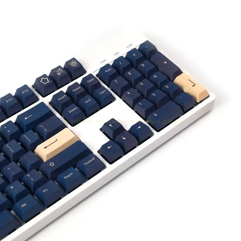 132pcs Stargaze Dye Sub PBT Keycaps Cover Cherry Profile for Mechanical Keyboard
132pcs Stargaze Dye Sub PBT Keycaps Cover Cherry Profile for Mechanical Keyboard