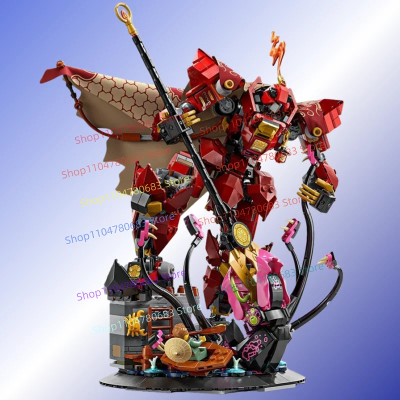 Конструктор MOC «Огненный Воин»: Модель-меха для сборки, коллекционная фигурка, аниме-игрушка, подвижный робот, декор, подарок на праздник
Конструктор MOC «Огненный Воин»: Модель-меха для сборки, коллекционная фигурка, аниме-игрушка, подвижный робот, декор, подарок на праздник