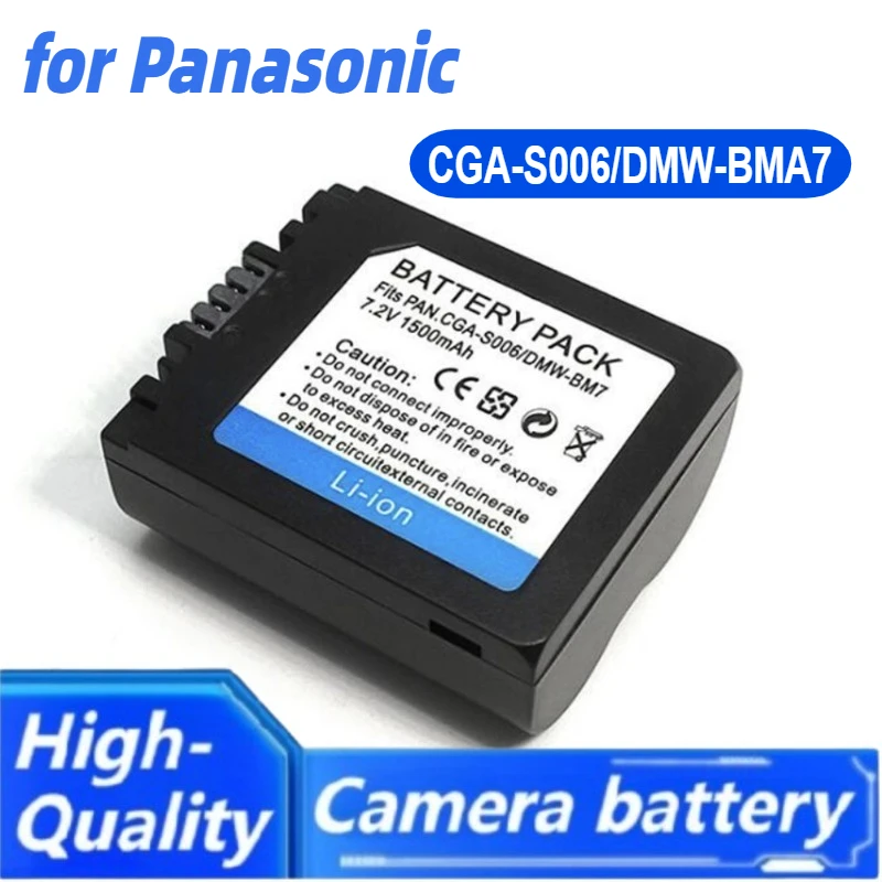 CGA-S006 CGR CGA S006E S006 S006A BMA7 DMW BMA7 Rechargeable Battery for Panasonic DMC FZ30 FZ35 FZ38 FZ50 FZ7 FZ8 FZ18 FZ28
CGA-S006 CGR CGA S006E S006 S006A BMA7 DMW BMA7 Rechargeable Battery for Panasonic DMC FZ30 FZ35 FZ38 FZ50 FZ7 FZ8 FZ18 FZ28
