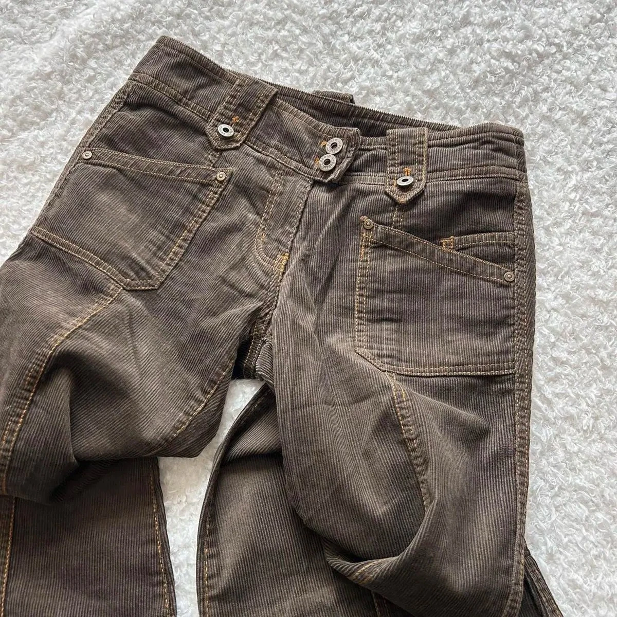 Y2K Jeans Womens Clothing Goth Retro Brown Flared Multi Pockets Low Rise Denim Trousers Harajuku Hot Girl Sexy Slim Jean Pants
Y2K Jeans Womens Clothing Goth Retro Brown Flared Multi Pockets Low Rise Denim Trousers Harajuku Hot Girl Sexy Slim Jean Pants