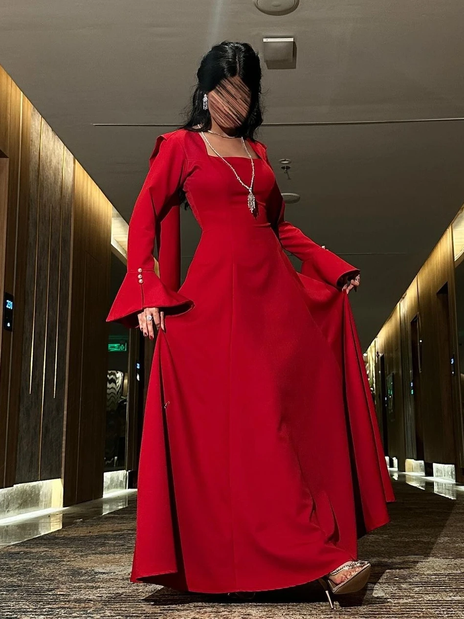 Fashionvane Elegant Vintage Sweet Red Pearls Square Collar A-Line Stylish Formal Occasion Prom Dress Evening Party Gowns
Fashionvane Elegant Vintage Sweet Red Pearls Square Collar A-Line Stylish Formal Occasion Prom Dress Evening Party Gowns
