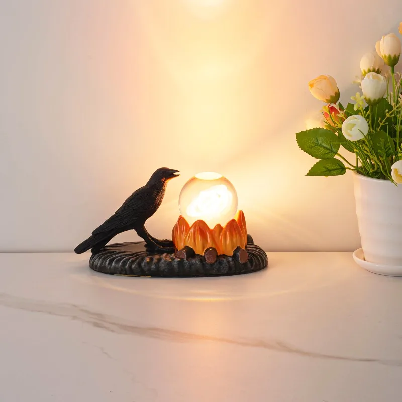 Popular desk lamp creative bird night light high-end bedroom lamp ornament
Popular desk lamp creative bird night light high-end bedroom lamp ornament