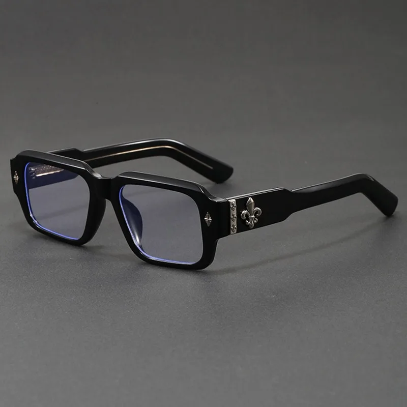Retro Square Punk Glasses For Men WomenLuxury Black Square Anti Blue Light Eyeglasses
Retro Square Punk Glasses For Men WomenLuxury Black Square Anti Blue Light Eyeglasses