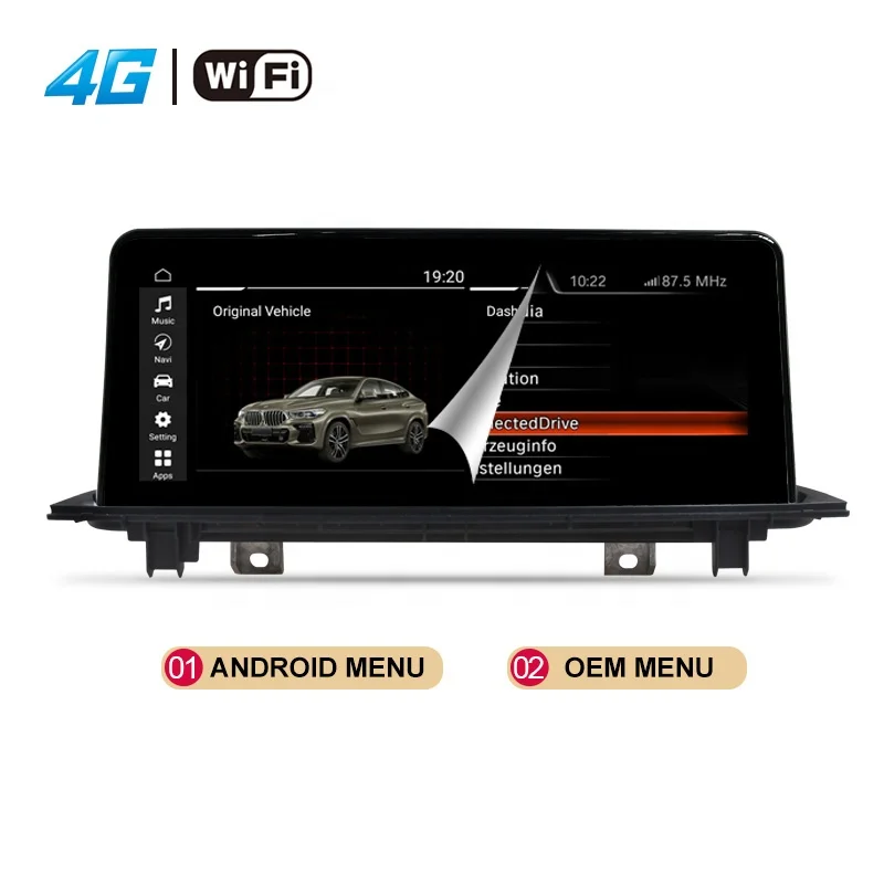 YZG F20 4G Android 10 10.25'' Qualcomm Carplay Radio Multimedia GPS Display Screen Navigation for F20 F21 CIC Full System
YZG F20 4G Android 10 10.25'' Qualcomm Carplay Radio Multimedia GPS Display Screen Navigation for F20 F21 CIC Full System