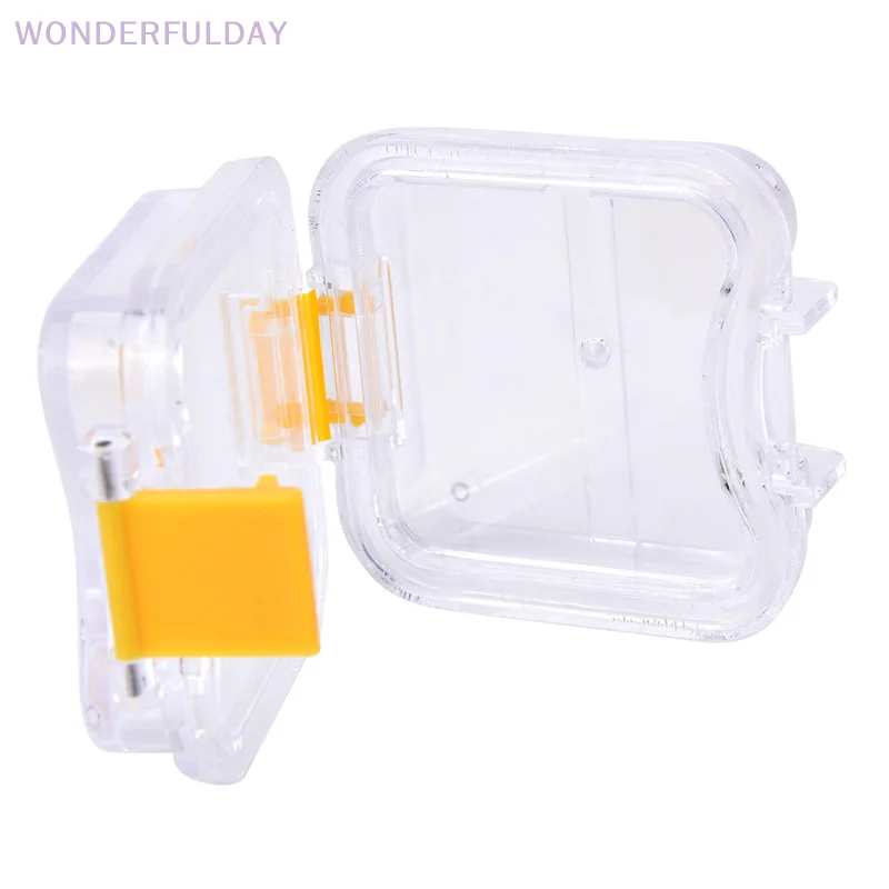 New 1pc Membrane plastic denture tooth box transparent tooth box plastic denture box
New 1pc Membrane plastic denture tooth box transparent tooth box plastic denture box