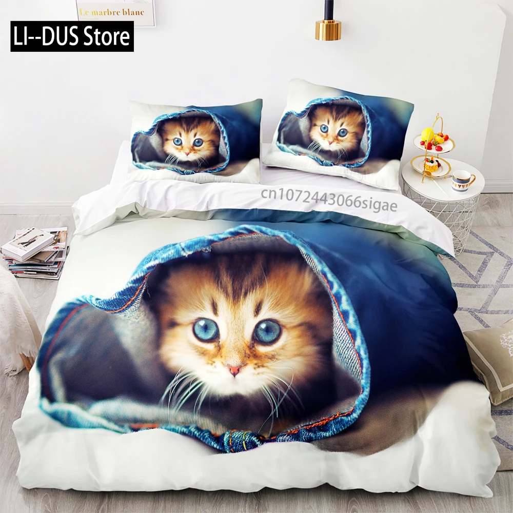 Black cat Bedding Set Single Twin Full Queen King Size Cute cat Bed Set Aldult Kid Bedroom Duvetcover Sets 3D Anime Pet 044
Black cat Bedding Set Single Twin Full Queen King Size Cute cat Bed Set Aldult Kid Bedroom Duvetcover Sets 3D Anime Pet 044