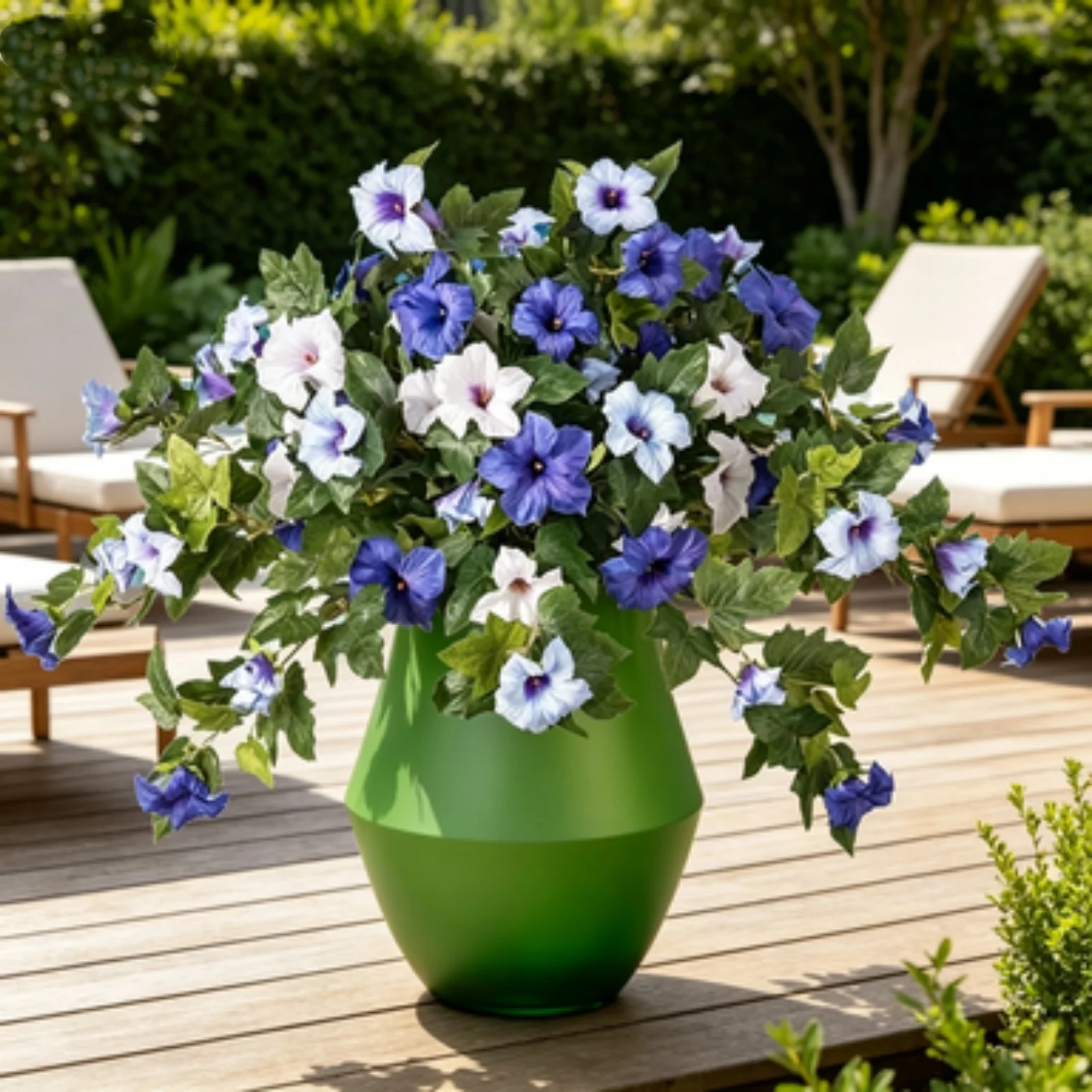 Artificial Fake Petunia Flowers for Outdoor Decoration, 2PCS Plastic Petunias Flower for Spring UV Resistant No Fade Realistic Plants for Garden Balcony Yard Porch Indoor Decor
Artificial Fake Petunia Flowers for Outdoor Decoration, 2PCS Plastic Petunias Flower for Spring UV Resistant No Fade Realistic Plants for Garden Balcony Yard Porch Indoor Decor