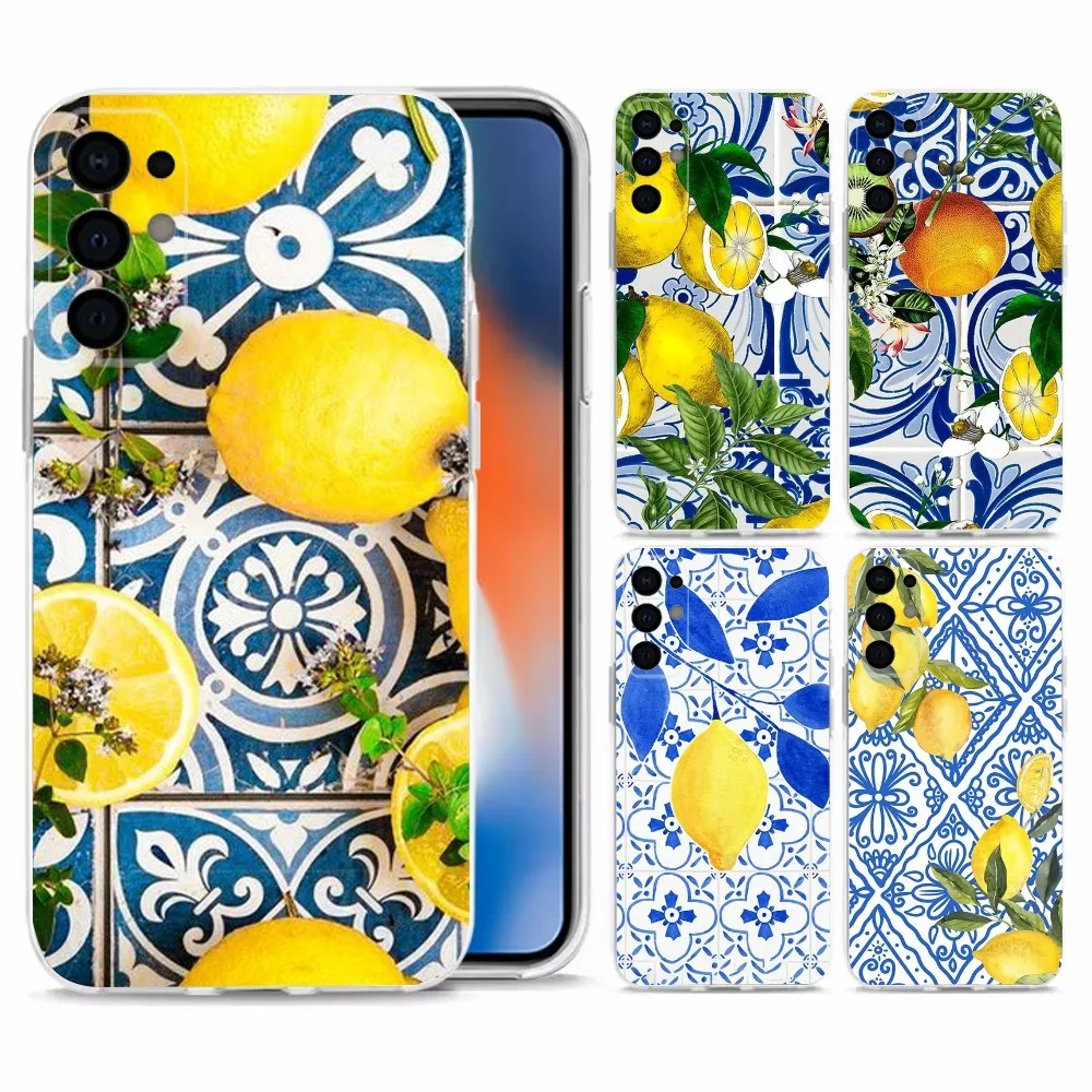 Fruit Mediterranean Lemon Phone Case For Samsung S30,S23,S21,S22,S20 Ultra,S20 FE lite,S10,S9,S8PIus Transparent Shell
Fruit Mediterranean Lemon Phone Case For Samsung S30,S23,S21,S22,S20 Ultra,S20 FE lite,S10,S9,S8PIus Transparent Shell
