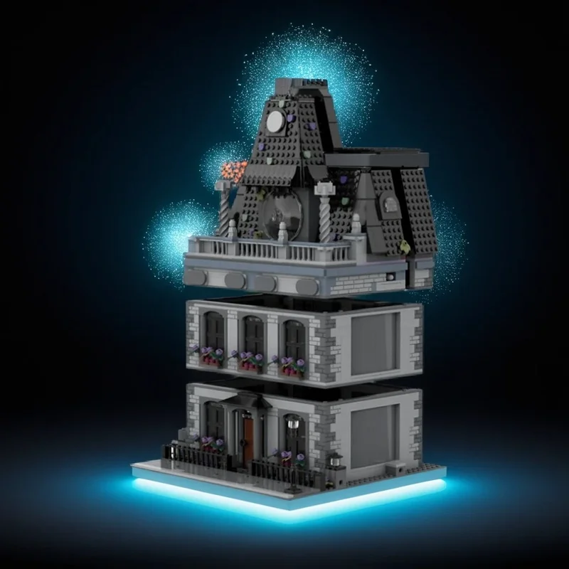 1584PCS MOC Street View Wednesday S Mansion Model Custom Building Blocks Architecture DIY Assembly Display Gift Collectible Set
1584PCS MOC Street View Wednesday S Mansion Model Custom Building Blocks Architecture DIY Assembly Display Gift Collectible Set
