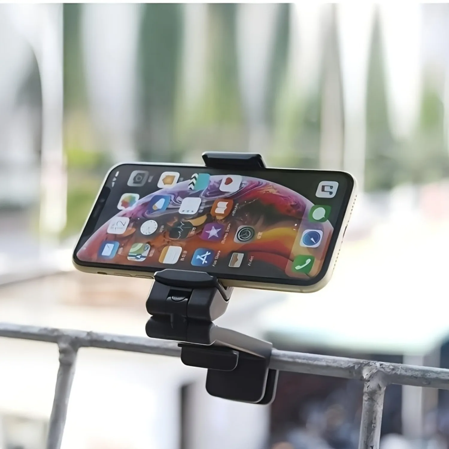 PrimeSelect 2 sets of airplane phone holders - 360° rotating durable travel holders, suitable for both car and desktop use
PrimeSelect 2 sets of airplane phone holders - 360° rotating durable travel holders, suitable for both car and desktop use