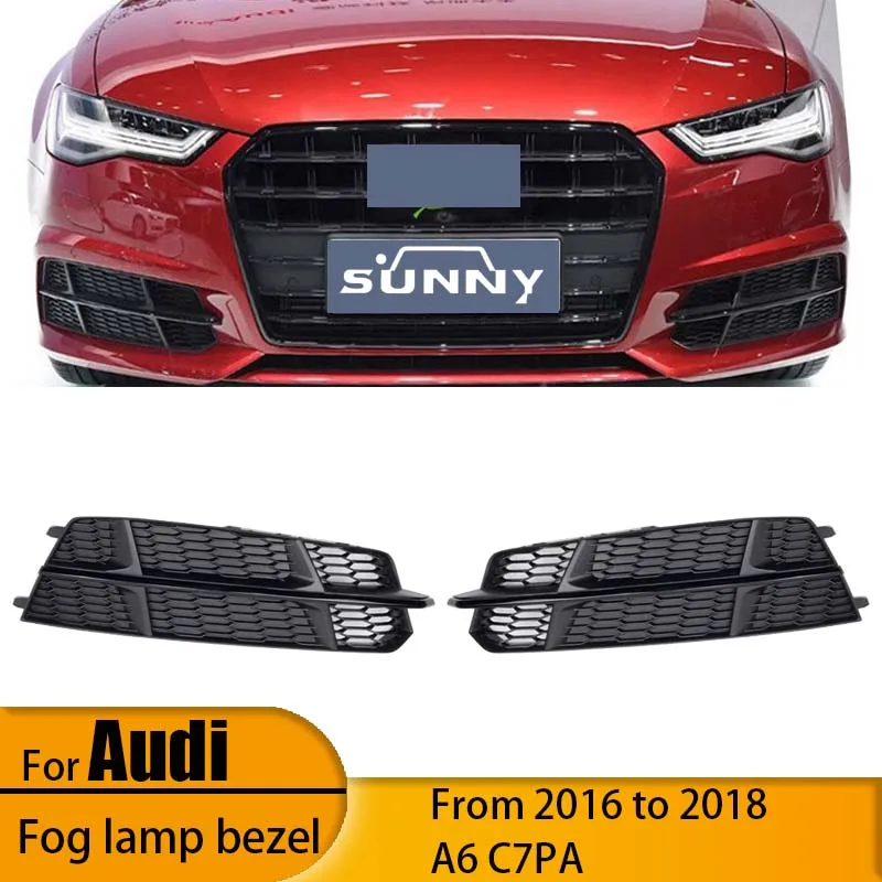 For Audi A6 fog lamp frame C7PA sport fog lamp cover 15-1sline grille 4G080768412AN
For Audi A6 fog lamp frame C7PA sport fog lamp cover 15-1sline grille 4G080768412AN