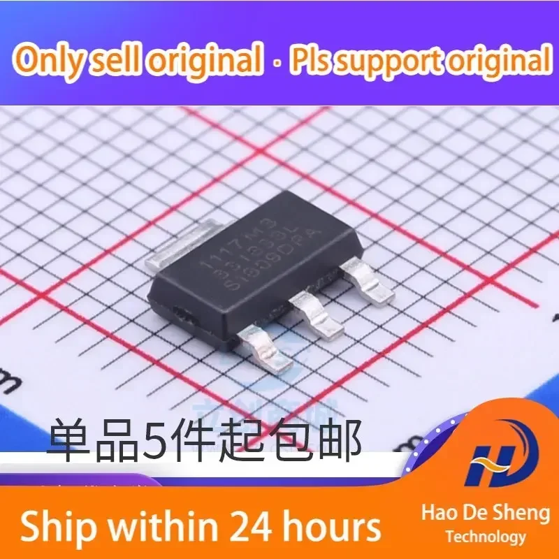 10PCS/LOT SPX1117M3-L-3.3 SOT-223 3.3V SPX1117M3-L-3-3 New Original In Stock
10PCS/LOT SPX1117M3-L-3.3 SOT-223 3.3V SPX1117M3-L-3-3 New Original In Stock
