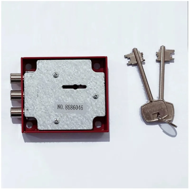 For Indoor Anti-theft Door Lock Blade Mechanical Lock KEY2 Fire Box Lock Universal
For Indoor Anti-theft Door Lock Blade Mechanical Lock KEY2 Fire Box Lock Universal