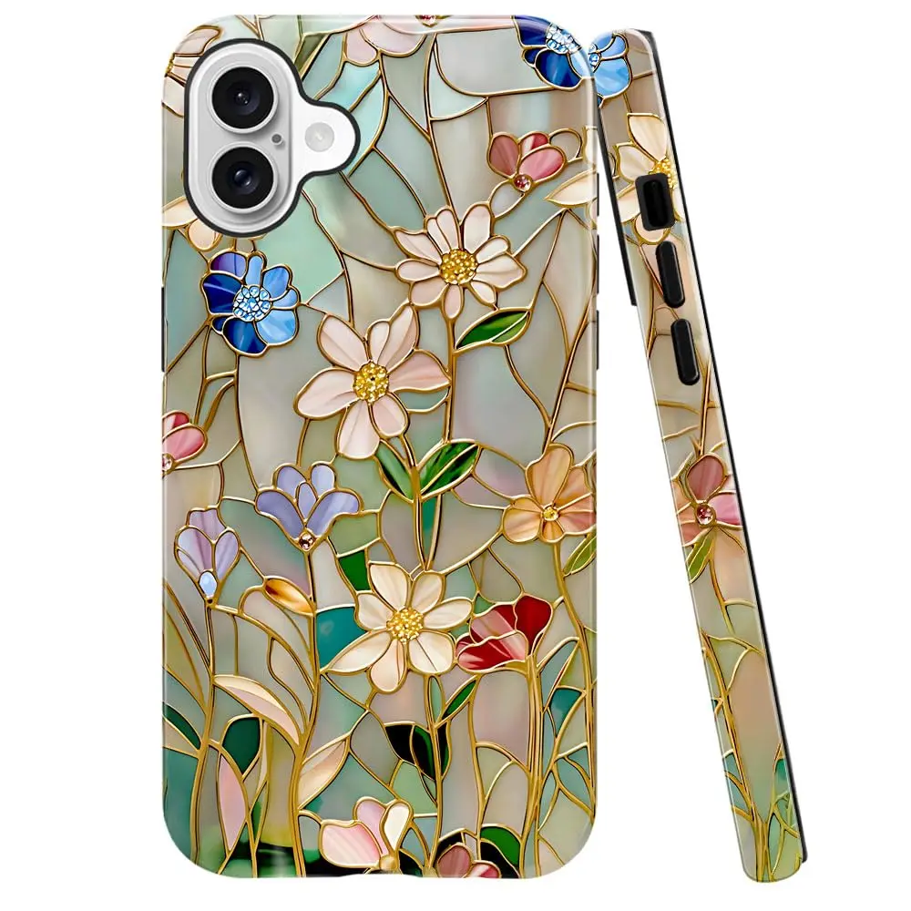 Case Compatible with iPhone 13,Fall Prevention Bright Hybrid 2-Layer Hard Shell Phone Case for Girls Boys,Floral Bookshelf Re
Case Compatible with iPhone 13,Fall Prevention Bright Hybrid 2-Layer Hard Shell Phone Case for Girls Boys,Floral Bookshelf Re