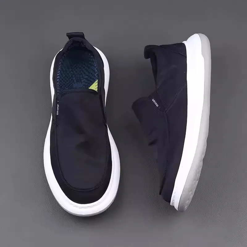 Men's Shoes 2025 New Thick-soled Canvas Comfortable and Casual Men's Cloth Shoes, Lazy Person's Foot Set, Versatile Loafers
Men's Shoes 2025 New Thick-soled Canvas Comfortable and Casual Men's Cloth Shoes, Lazy Person's Foot Set, Versatile Loafers