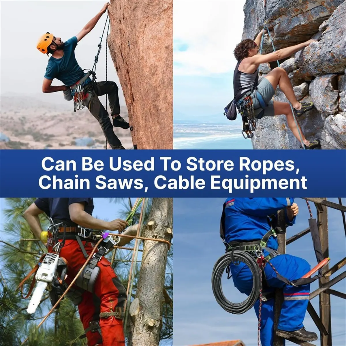 2pcs Aluminum Tree Climbing Hook for Shembiner XL - One-Hand Operation, Quick Install/Removal for Chainsaws & Tools
2pcs Aluminum Tree Climbing Hook for Shembiner XL - One-Hand Operation, Quick Install/Removal for Chainsaws & Tools