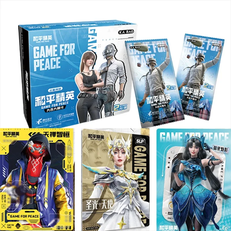 Peacekeeper Elite Great Luck Great Profit Collectible Cards - 1st Series V2 Eat Chicken Special Forces Anime Gift Toys
Peacekeeper Elite Great Luck Great Profit Collectible Cards - 1st Series V2 Eat Chicken Special Forces Anime Gift Toys