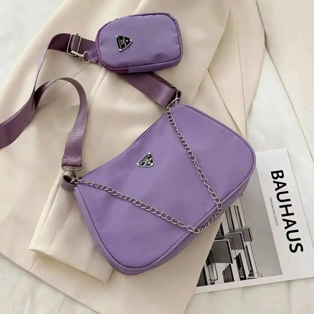 Nylon Crossbody For Women Fashion Portable Casual Underarm Students Cross Body Bag
Nylon Crossbody For Women Fashion Portable Casual Underarm Students Cross Body Bag
