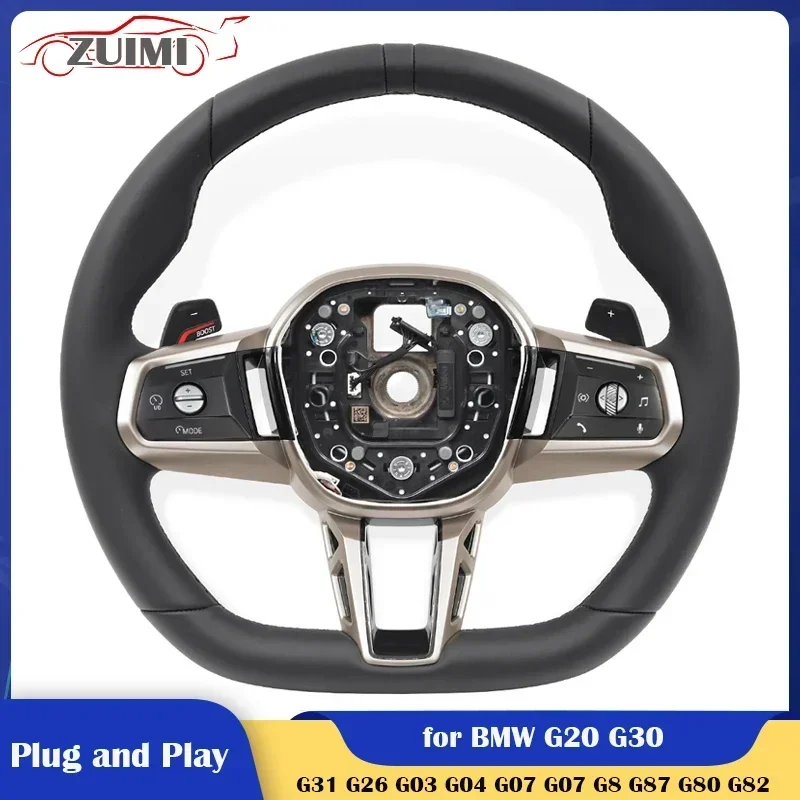 Обновление автомобильного руля для BMW F серии G G G01 G02 G05 G06 G07 G08 G11 G12 G14 G15 G16 G17 G20 G29 G30 G31 G32 G80 G82
Обновление автомобильного руля для BMW F серии G G G01 G02 G05 G06 G07 G08 G11 G12 G14 G15 G16 G17 G20 G29 G30 G31 G32 G80 G82