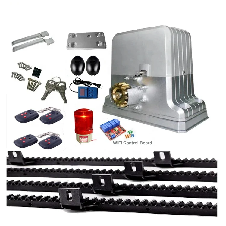 AC 110V/220V Motor Heavy Duty Gate Opener Automatic Door Opening Opener Door Sliding Sliding Gate Opener Kit Automatic 1800KGS
AC 110V/220V Motor Heavy Duty Gate Opener Automatic Door Opening Opener Door Sliding Sliding Gate Opener Kit Automatic 1800KGS
