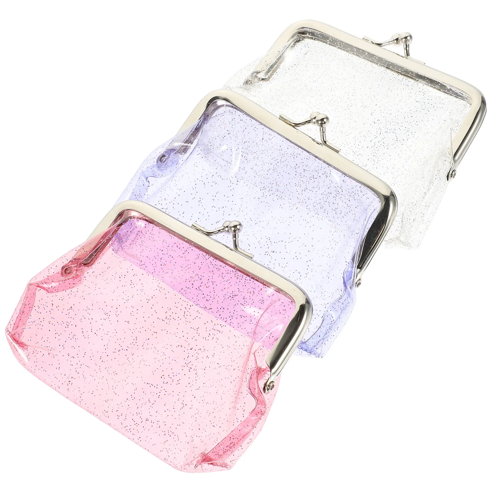 Transparent PVC Coin Purses 3 Pack Mini Small Wallet Cute Jelly Pouch for Cards Portable Money Bag Outdoor Travel Essential
Transparent PVC Coin Purses 3 Pack Mini Small Wallet Cute Jelly Pouch for Cards Portable Money Bag Outdoor Travel Essential