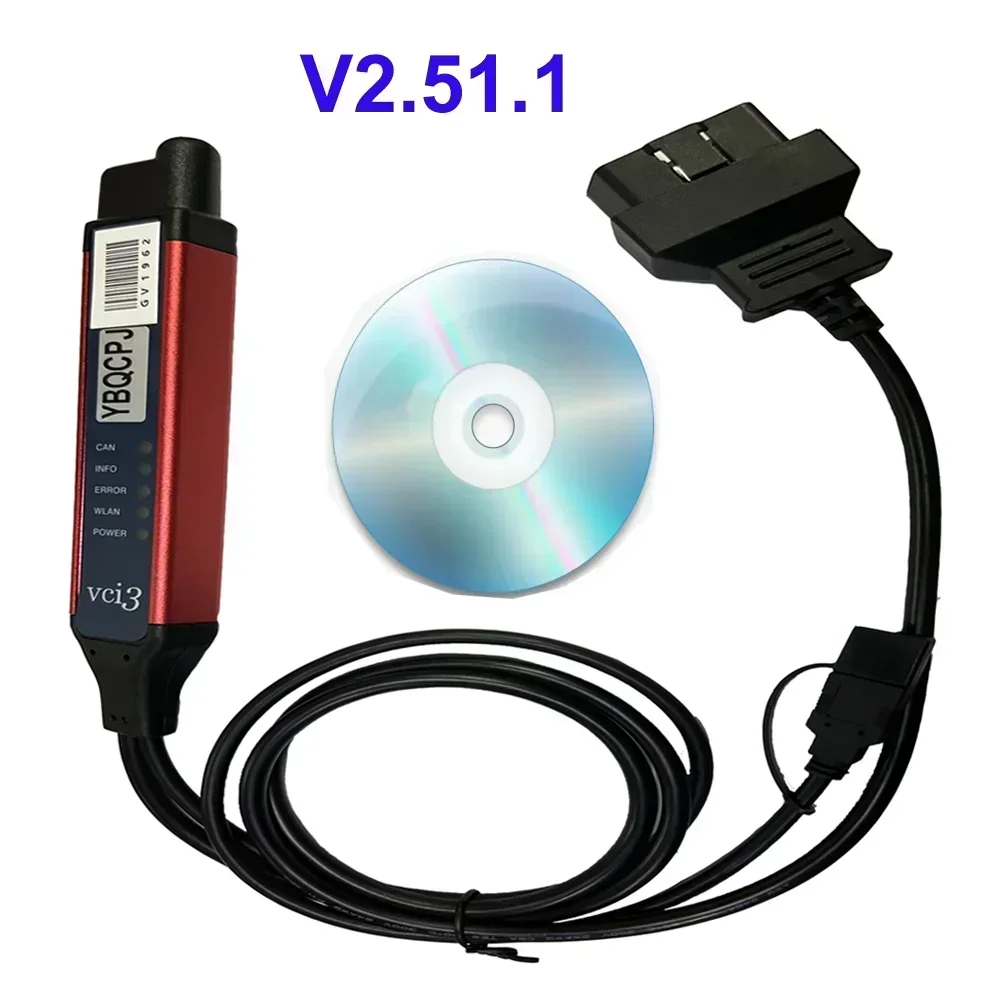 Большой кабель V2.54.2 / V2.51.1 качество A + сканер Диагностика грузовика обновленный сканер OBDII
Большой кабель V2.54.2 / V2.51.1 качество A + сканер Диагностика грузовика обновленный сканер OBDII