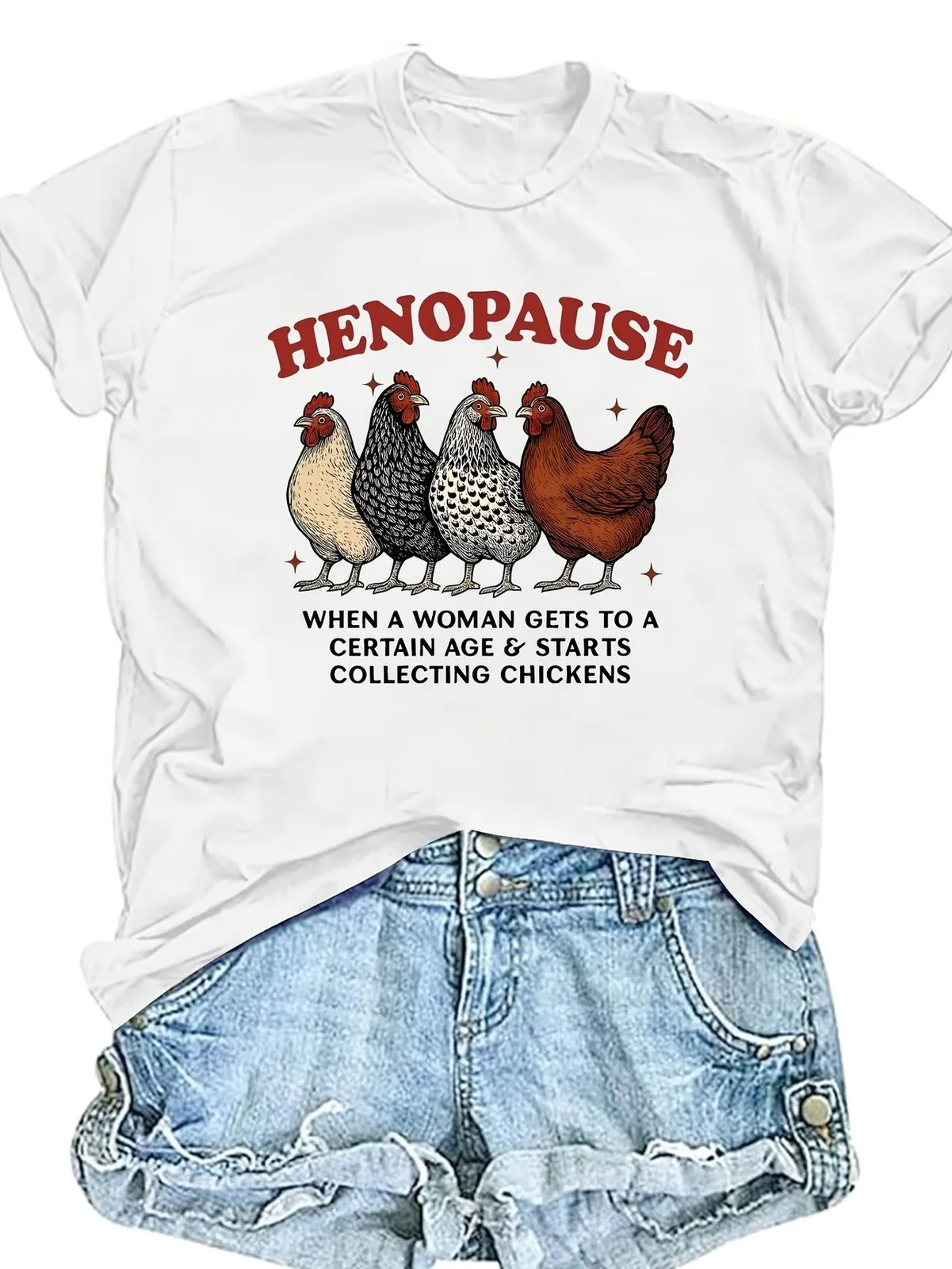 Funny Chicken Lover Tee for Women, Cute Chick Humor Graphic Top
Funny Chicken Lover Tee for Women, Cute Chick Humor Graphic Top