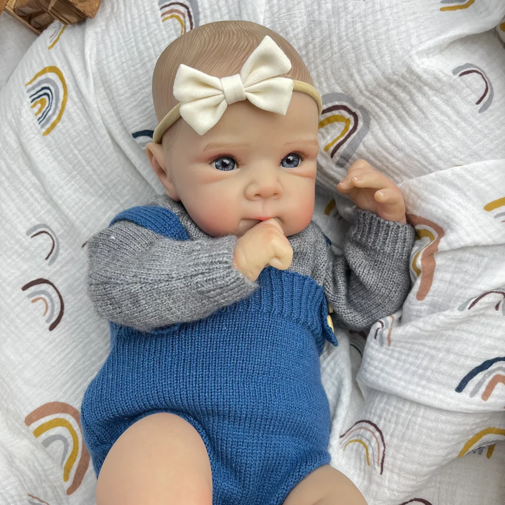 BZDOLL 45 CM Real-Look Reborn Baby Doll 18 Inch Lifelike Design, Cloth Body 3D-Skin, Great Fashion Birthday Gift for Girls
BZDOLL 45 CM Real-Look Reborn Baby Doll 18 Inch Lifelike Design, Cloth Body 3D-Skin, Great Fashion Birthday Gift for Girls