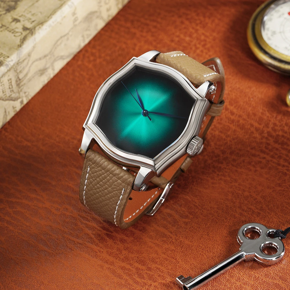 FARASUTE HangZhou 2824 Automatic Mechanical Watches For Men Fashion No Numberless Dial Sapphire Wristwatch Montres pour hommes
FARASUTE HangZhou 2824 Automatic Mechanical Watches For Men Fashion No Numberless Dial Sapphire Wristwatch Montres pour hommes