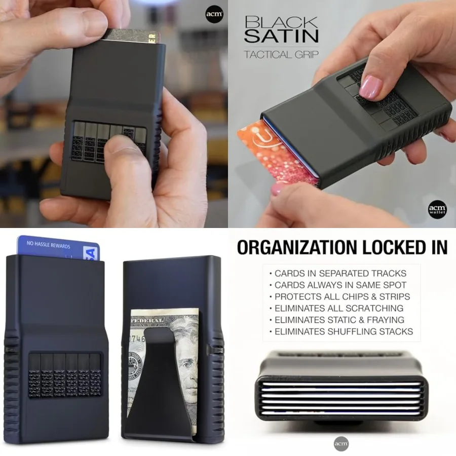 ACM 0 Featherweight Wallet - Exact Card Select and Storage - Patented Scratch and Damage Free Card Protection
ACM 0 Featherweight Wallet - Exact Card Select and Storage - Patented Scratch and Damage Free Card Protection