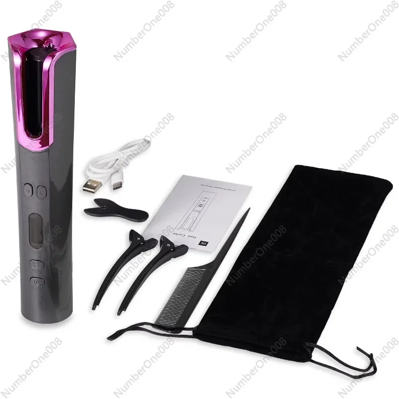 Portable Wireless Electric Hair Curler Premium Rechargeable Cordless Magic Automatic Hair Curler
Portable Wireless Electric Hair Curler Premium Rechargeable Cordless Magic Automatic Hair Curler