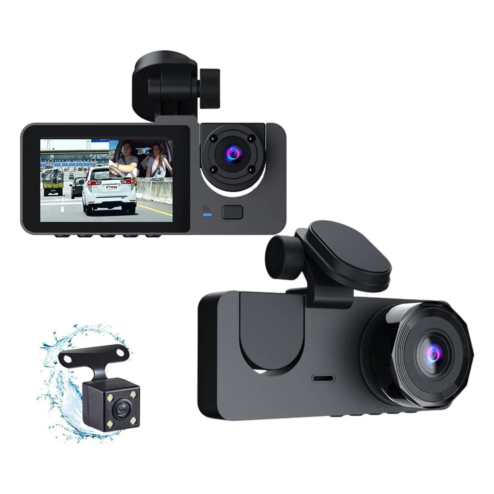 3-Lens/2-Lens Car Driving Recorder Parking Monitor Recording Motion Detection for Car Practical Accessories
3-Lens/2-Lens Car Driving Recorder Parking Monitor Recording Motion Detection for Car Practical Accessories