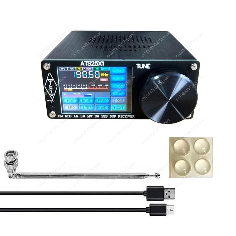 Вседиапазонный радиоприемник FM LW (MW SW) SSB + бетовая антенна + аккумулятор + USB-кабель + динамик ATS-20+ / ATS25X1
Вседиапазонный радиоприемник FM LW (MW SW) SSB + бетовая антенна + аккумулятор + USB-кабель + динамик ATS-20+ / ATS25X1