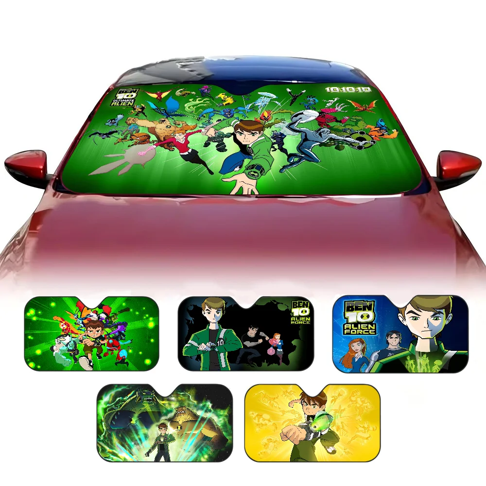 Anime B-Ben 10 Sunshade Windscreen Fold-up Car Front Windshield 70x130cm Car Window Windscreen Cover Heat Reflector
Anime B-Ben 10 Sunshade Windscreen Fold-up Car Front Windshield 70x130cm Car Window Windscreen Cover Heat Reflector