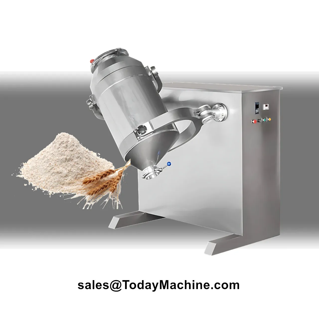 Three-Dimensional Food Rotating Drum Cosmetic Barrel Swing Mixing Machine Equipment
Three-Dimensional Food Rotating Drum Cosmetic Barrel Swing Mixing Machine Equipment