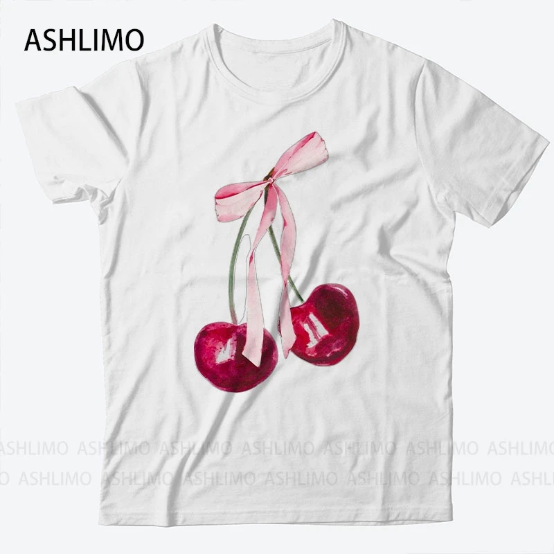 Summer Clothes Women 2024 Cherry Art Graphic White T Shirts Short Sleeves Casual Crew Neck Plus Size Tops for Women
Summer Clothes Women 2024 Cherry Art Graphic White T Shirts Short Sleeves Casual Crew Neck Plus Size Tops for Women
