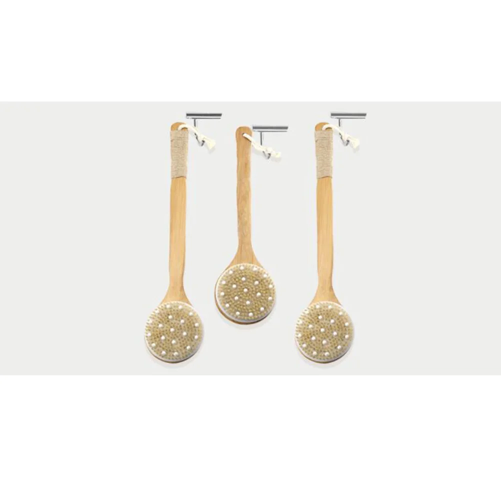 1Pcs Bath Brush Bamboo Handle Soft Bristle Body Scrubber Back Exfoliator Shower Brush for Deep Cleansing Smooth Skin
1Pcs Bath Brush Bamboo Handle Soft Bristle Body Scrubber Back Exfoliator Shower Brush for Deep Cleansing Smooth Skin