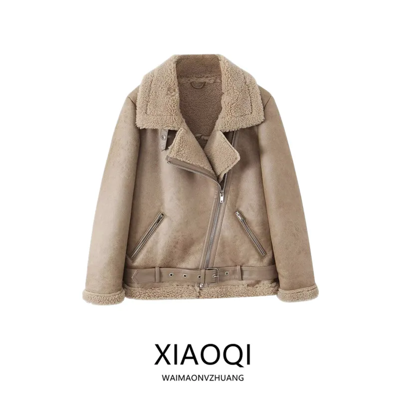 Spring 2025 Women's Fashion Long Sleeve Double-Sided Jacket Stand Collar Versatile Outerwear Elegant Design Loose Fit Outerwear
Spring 2025 Women's Fashion Long Sleeve Double-Sided Jacket Stand Collar Versatile Outerwear Elegant Design Loose Fit Outerwear