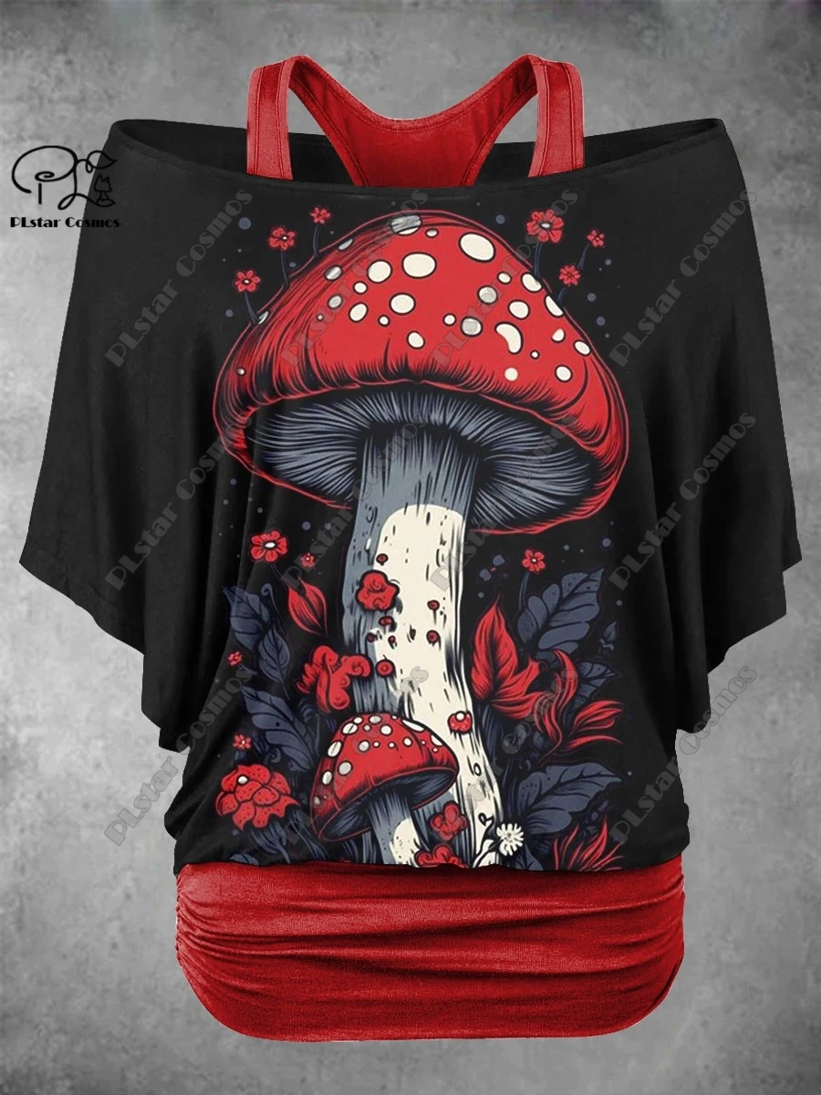 PLstar Cosmos 3D Printed Dandelion Sunflower Flowers Fake Two-Piece Top Women's Casual T-Shirt Harajuku Streetwear
PLstar Cosmos 3D Printed Dandelion Sunflower Flowers Fake Two-Piece Top Women's Casual T-Shirt Harajuku Streetwear