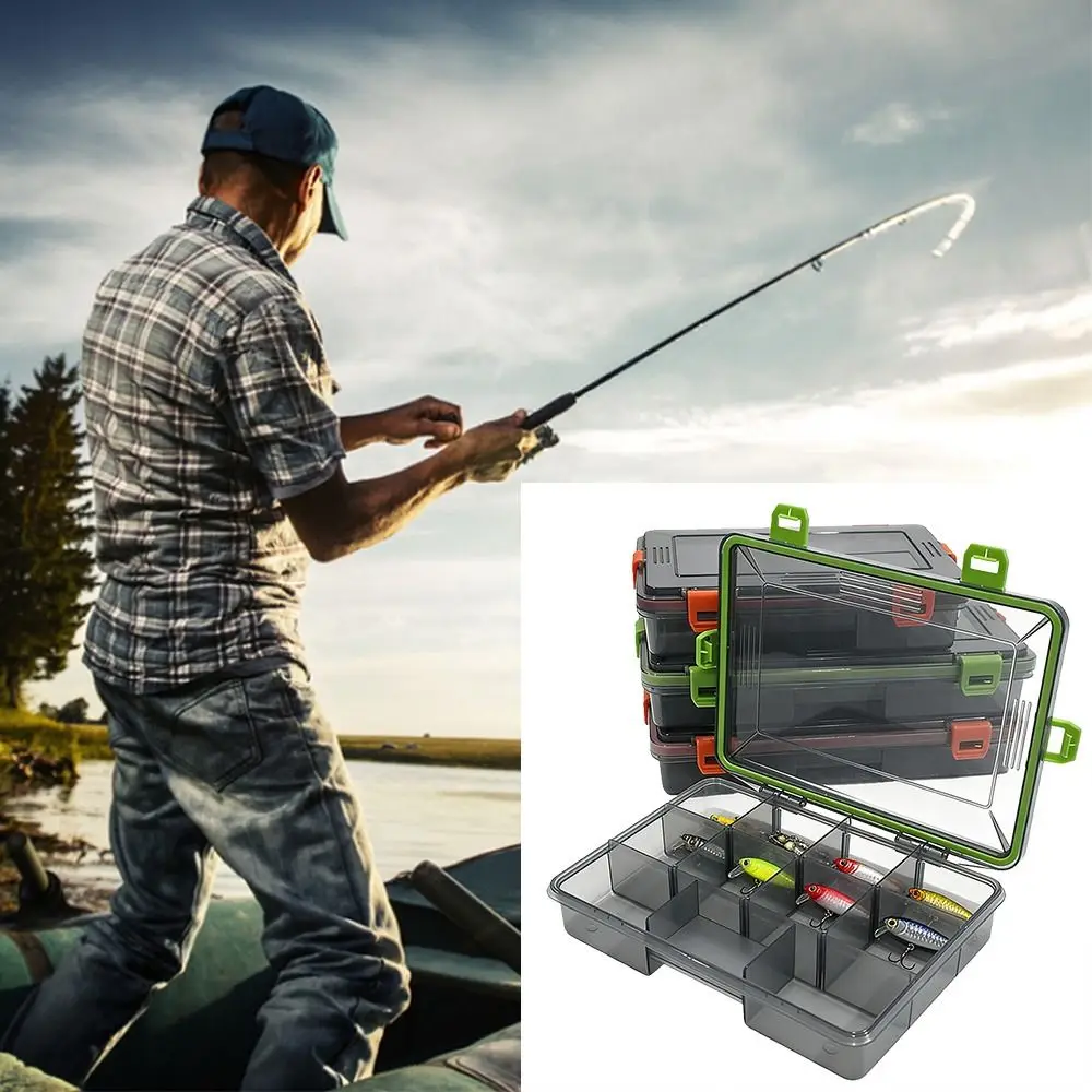 Useful Plastic Fishing Tackle Box Large Capacity Waterproof Lure Storage Box Tackle Storage Case Outdoor Fishing
Useful Plastic Fishing Tackle Box Large Capacity Waterproof Lure Storage Box Tackle Storage Case Outdoor Fishing