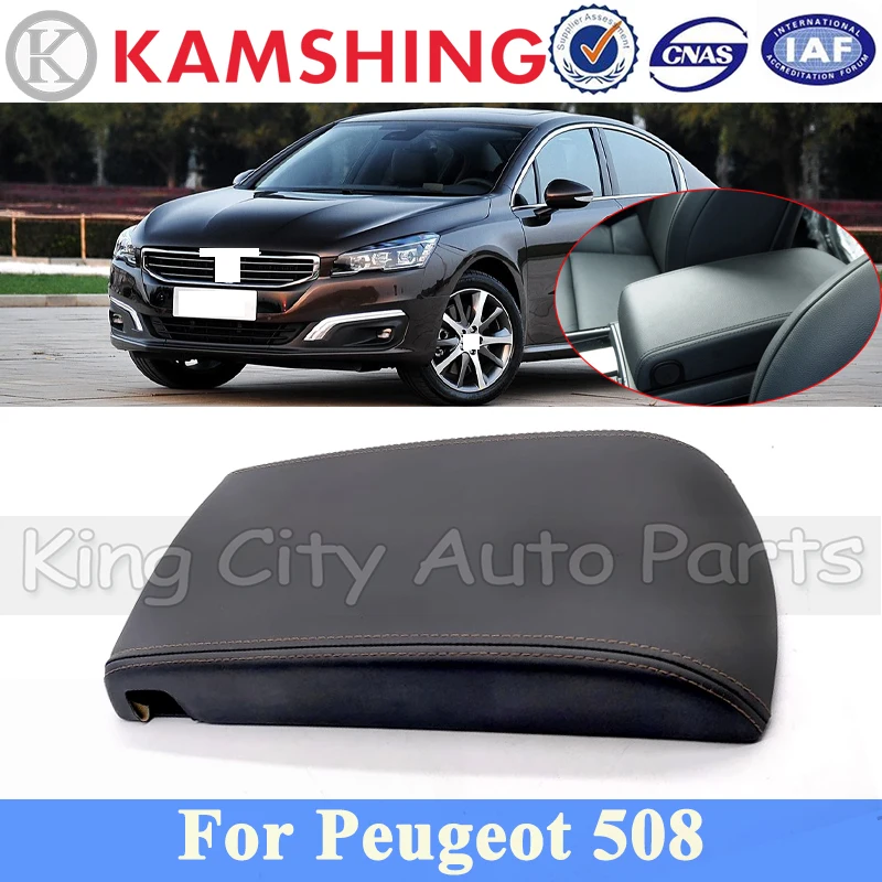 CAPQX Front Armrest Box Cover For Peugeot 508 Center Console Armrest Box Cover Leather Lid Seat Protective Pad
CAPQX Front Armrest Box Cover For Peugeot 508 Center Console Armrest Box Cover Leather Lid Seat Protective Pad