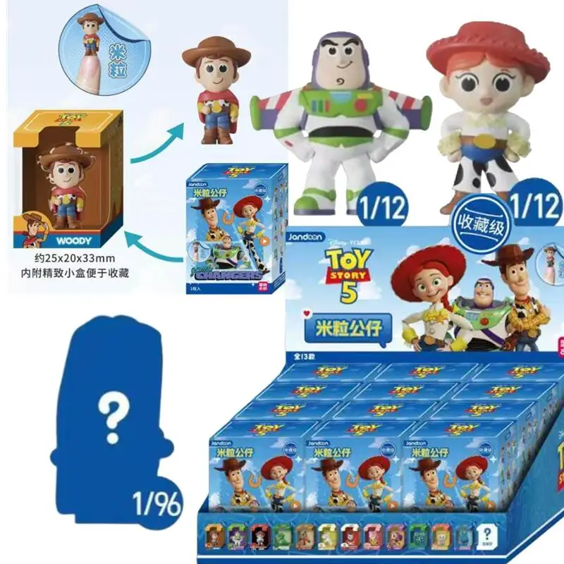 New Jandoon toy story Blind Box Woody Buzz Lightyear Jessie Rex Slinky Dog Collection Doll Mini Action Figure Model Toy Gift
New Jandoon toy story Blind Box Woody Buzz Lightyear Jessie Rex Slinky Dog Collection Doll Mini Action Figure Model Toy Gift