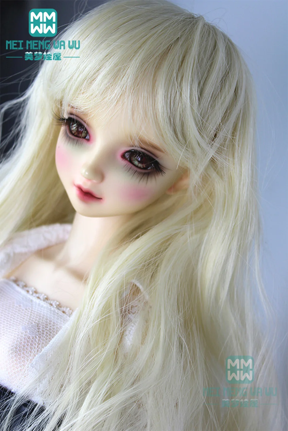 light gold natural curly wigs Hair for dolls for 1/3 1/4 1/6 BJD/SD Accessories for dolls
light gold natural curly wigs Hair for dolls for 1/3 1/4 1/6 BJD/SD Accessories for dolls