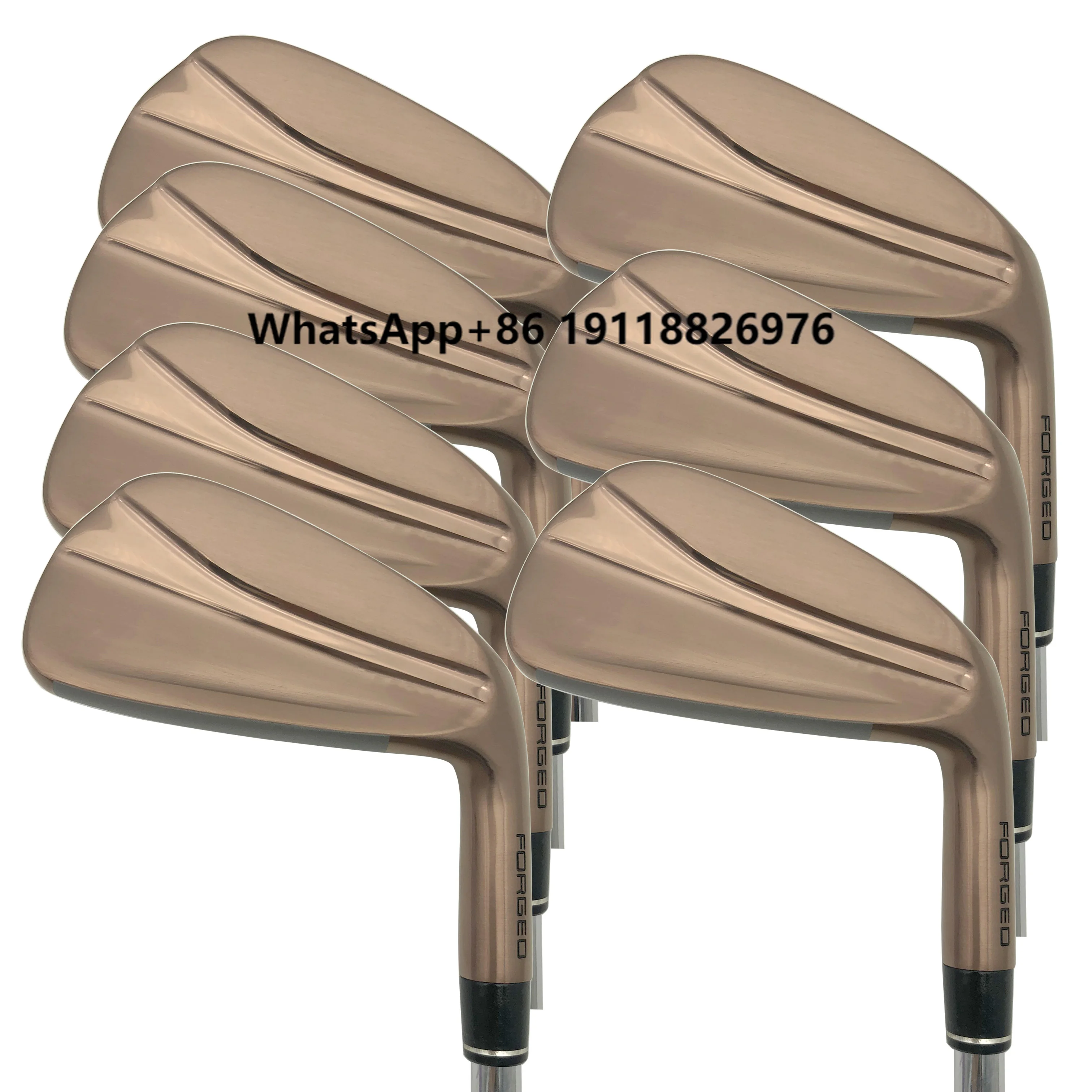 Club Irons Forged Right Handed Iron Gold Stainless Steel Forged #4-P Milled Golf Iron Set Rose Gold Golf Iron Head
Club Irons Forged Right Handed Iron Gold Stainless Steel Forged #4-P Milled Golf Iron Set Rose Gold Golf Iron Head
