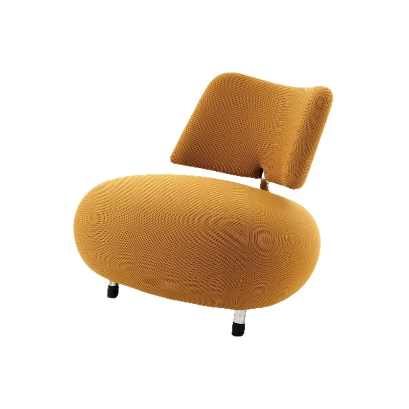 Modern minimalist designer villa apartment living room study curved backrest stainless steel feet casual single sofa chair
Modern minimalist designer villa apartment living room study curved backrest stainless steel feet casual single sofa chair