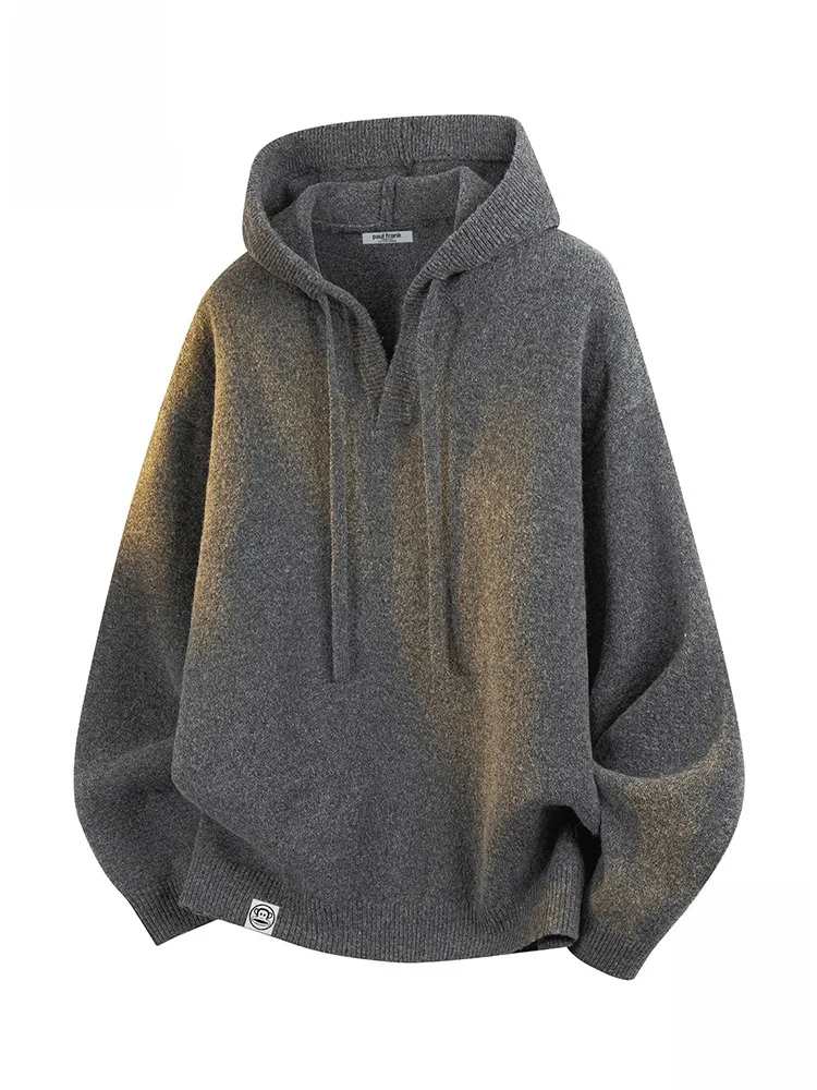 PaulFrank ey Hoodie Knitted Sweater for Men Loose Casual Sle Autumn Collection Couple's Faion Soft Polyester Blend
PaulFrank ey Hoodie Knitted Sweater for Men Loose Casual Sle Autumn Collection Couple's Faion Soft Polyester Blend