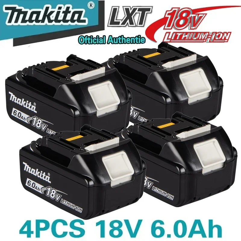 Original Makita Original 18V 6.0Ah Lithium ion Rechargeable Battery 18v drill Replacement Batteries BL1860 BL1830 BL1850 BL1860B
Original Makita Original 18V 6.0Ah Lithium ion Rechargeable Battery 18v drill Replacement Batteries BL1860 BL1830 BL1850 BL1860B