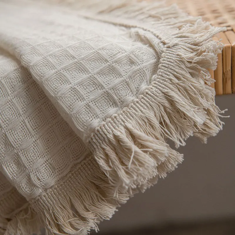American Solid Color Waffle Curtain with Tassel Window Curtain Semi-shading Drapes for Living Room Bedroom Kitchen Door Drapes
American Solid Color Waffle Curtain with Tassel Window Curtain Semi-shading Drapes for Living Room Bedroom Kitchen Door Drapes